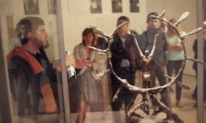 mostra di Sebastio a Comacchio - inaugurazione