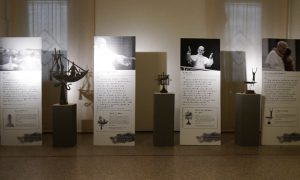 mostra di Sebastio a Comacchio - allestimento finito