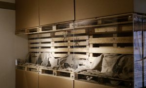 mostra di Sebastio a Comacchio - presepio in ferro